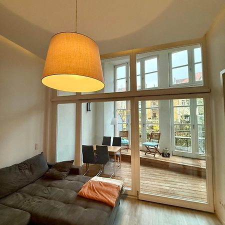 Relax-Wohnung Mit Balkon Ueber Die Weisse Elster ไลป์ซิก ภายนอก รูปภาพ